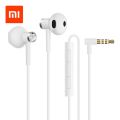 Xiaomi 3.5mm In-Ear Earphone With Mic Wire Control Dual Driver For Xiaomi Redmi Note 11T 11 8 9 K20 K30 Pro 10A 9A 8A Note10. 