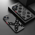 【BeginnerBer】Luxury K-Kenzo Logo Phone Case For iPhone 15 14 13 12 11 Pro Max mini XS XR X 8 Plus SE Frosted Translucent Cover. 