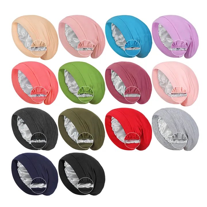 Satin%20Lined%20Bonnet%20Hat%20For%20Women%20Men%20Soft%20Adjustable%20Sleeping%20Hat%20Curly%20Hair%20Care%20Unisex%20Silk%20Night%20Hair%20Cap%20Muslim%20Turban%20HatNIUMAO%20-%20Image%207
