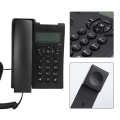 Loudspeaker CLIHigh Quality Landline PTCL Telephone Set Home Telephone  Black ABS Hotel Business Guest Room Caller Identification caller identification FSK and DTMF Loudspeaker Telephone Set Home Wired Landline Phone Business Office Corded Desk Phone High. 