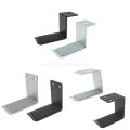 Aluminum Alloy Headphone Hanger Holder Wall Mount Headset Stand Desk Display Bracket Hanging Hook Earphone Rack. 