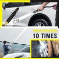 TD Steel High Pressure Water Spray Gun Nozzle for 1/2" Hose Pipe, Car & Bike Wash Nozzle Spray Water Gun, Water Jet Hose Nozzles Pipe For Gardening, Window Cleaning Water Nozzle, Gardening water sprayer gun (Without Hose). 