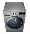 LG 24Kg Front load washing machine, Stainless Steel colour, Steam 6 Motion DD Motor, ThinQ™ F0P3CYVDT. 