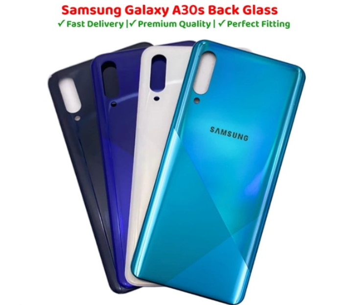Samsung A30s Back Battery Cover Rear Door Housing Case, Back Panel for Samsung A30s