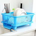 Kitchen Dish Rack | Plates and Utensil Dryer and Organizer | 3 in 1 Set | Premium Quality Plastic. 