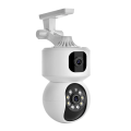 GSS 360° WiFi Camera Cctv Camera Wifi Camera Cctv IP Security Camera Home Surveillance Camera Baby Camera Night Vision Two Way Audio Motion Detection SD Card Slot V380 App White. 