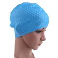Silicone Swimming Cap Uni Flexible Waterproof Adult Waterdrop Swimming Head Cover Protect Ear Swim Caps Pool Bath Cap 2019. 