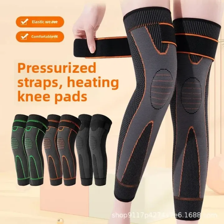 2Pcs%201Pair%20%20Strap%20%20Knee%20Braces%20Support%20Pad%20Running%20Lengthening%20Breathable%20Sport%20Protector%20Elastic%20Nylon%20Pad%20Sleeve%20Unisex%20thermal%20legs%20warmer%20for%20medical%20use%20-%20Image%206