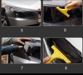 3 feet Super Glossy Shine light black Lamination Tape Multi purpose car mobile laptop bike. 