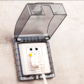 Universal Waterproof Wall Socket Cover China Fitting Sheet Cover Switch Box Cover Protector Child kids Safety Cover 1 Pcs. 