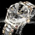 BINBOND Men's Waterproof Luminous Dual Calendar Watch, Trendy Quartz Watch. 