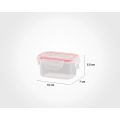 Rectangle Food Conatainer 180ML ,Plastic Under Bed Storage Bin with Lids and Durable Buckles, Multi-Purpose Container. 