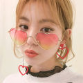 Wear Party Fancy Glasses Eye Festival Lolita Heart Shape Fashion. 