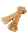 Pack Of 2 - Dog Dental Chews Bone Natural. 