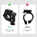 Bike Light Mount Bracket - Upgrade Nylon Material Bicycle Lights Bracket Holder Fit for 0.86-1.39 Inch Bike Handlebars. 