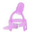 2colors Adjustable Thumb Sucking Finger Protector Silicone Biting Teether for Babies Infant. 