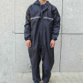 Waterproof Fashion Conjoined Full Body Over Rain Coat Suit and oil proof dust proof for outdoor activities Random Color multicolor and multicolor size. 