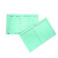 HB  Attendance Cards,Attendance tracking,Multi Purpose Use,Pack Of 100. 