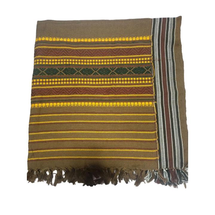 HIGH QUALITY BROWN COLOR TRADITIONAL BALOCHI SHAWL OR CHADDAR FOR MEN