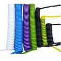 2-core 3-core 4-core PU PVC pure copper spring 0.5 square telescopic power cord 56 core high-power spiral wire. 