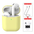 3 pcs/set For Apple AirPods 2 Wireless Charger Protective Silicone Case Cover Accessories. 