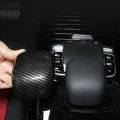 Carbon Fiber Car Center Console Armrest Cover Shell Decoration for Mercedes Benz A Class W177 A180 A200 A220 A250 2019+. 