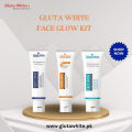 Glutaa Skin Care Kit – Pack of 3 (Night Cream, Face Wash, Sunblock) – Daily Use Combo for Face Glow & Care by Cheena Traders. 