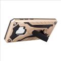 Samsung Galaxy J6 Plus Armor Back Cover, Shockproof TPU with Foldable Kickstand. 