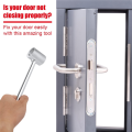 (GGBR) Hinges Gaps Adjusting Wrench, 0.91-0.98in Steel Door Hinge Adjustment Tool Door Hinge Repair Spanner Practical Tools. 