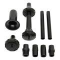 9Pcs Small Fountain Nozzle Kit Water Fountain Nozzle Heads for Pond Fountain Submersible Pump Pool. 