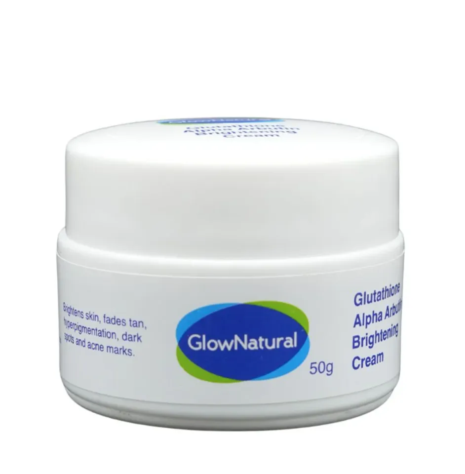 glow natural glutathione cream & Alpha-Arbutin Brightening 50g Thực phẩm bổ sung