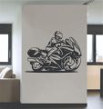 Police Motor cycle,Heavy Bike motorcycle vinyl wall sticker Motorcycles Wall decor sport boys room by elegant decor #4744. 