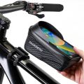 NEWBOLER Bicycle Bag Waterproof Touch Screen Cycling Bag Top Front Tube Frame MTB Road Bike Bag 6.9 Phone Case Bike Accessories. 