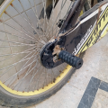 Axle Footrest For Bicycle/Bycycle rear pedal MTB Bike Foot Pegs Bicycle Pedals Front Rear Black Bubble shape Axle Footrest cycle accessories. 