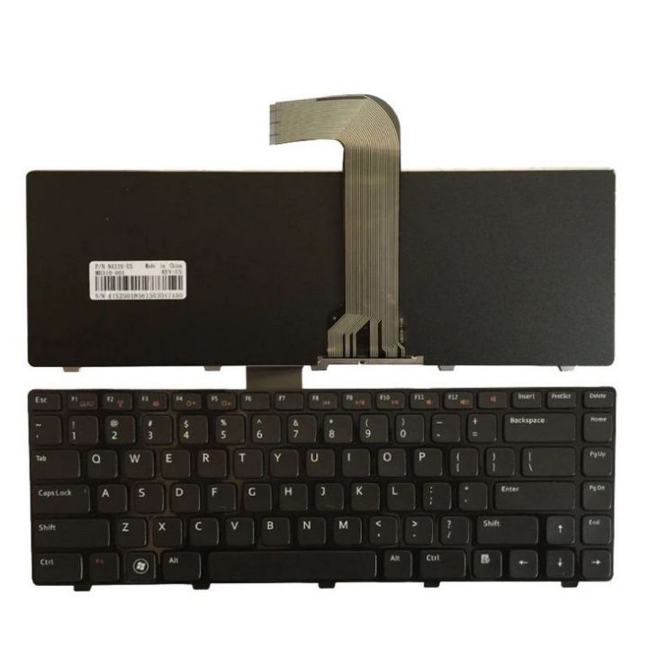 Laptop Notebook Keyboard For DE Vostro V3550 Series  P/N  NSK-DX0SW – Black