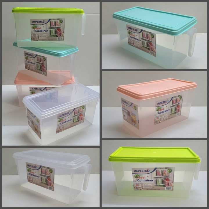 Home%20&%20Refrigerator%20Storage%20Box%20Transparent%20Sealed%20Rectangle%20Plastic%20Container%20with%20Lid%20and%20Handle%20By%20Golden%20Traders%20-%20Image%205