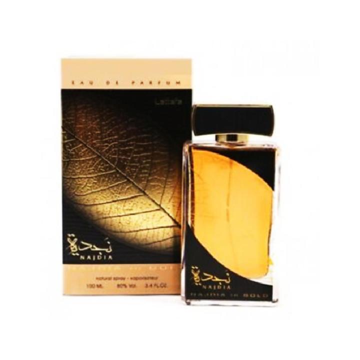 Lattafa Najdia in Gold Perfume for Men and Women - 100ml