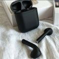 Original i12 Wireless Earbuds Bluetooth 5.0, Super Sound Base, Charging Case and Extra Earbuds, Pop-Up Feature Compatible with All Devices. 