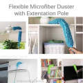 MultiPurpose Flexible Microfiber Cleaning Duster Brush| Feather Magic Dust Cleaner with Extendable Rod for Ceiling Fan Home Office Car Cleaning Tools.. 