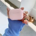 For JBL Tune 215 Case Cute Sweet Peach Keychain Silicone Wireless Bluetooth Earphones Cover For Jbl215 Anti-Fall Protect Case215. 