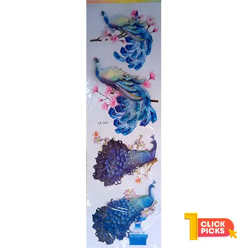 3D%20Peacock%20Wall%20Sticker%20-%20Decoration%20For%20Room%20Wall%20-%20Image%202