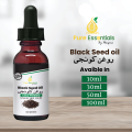 Pure Black Seed (Kalaunji) Carrier Oil (Nigella sativa) with Glass Dropper 100% Natural Therapeutic Grade Cold Pressed - Amazing Herbs Black Seed Oil - Cold Pressed - Organic Black Seed Oil. 