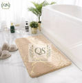 Super Soft Memory Door/Bath Mat 40 cm  X 60cm Water Absorbent Super Cozy Soft Non-Slip Coral Velvet Bathroom Rug Easier to Dry Machine Wash Bathroom Carpet - QS Bedding. 
