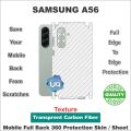 Samsung A56 5G full Back 360 Protection skin wrap / protection sheet with camera and 4 sides protection top quality. 