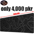 Topographic Mousepad XXL | Topographic Deskpad | Full Size Mousepad | 900x400x3mm |. 