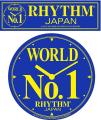 Rhythm (Japan) Glass Frame, Mirror Finish Value Added Wall Clock. 