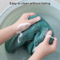 Thickened Toilet Seat Cover Soft Fuzzy Toilet Seat Cover Universal Bathroom Warmer Cushion Pad for Button Closure Southeast Asian Favorite Button Closure Toilet Seat Cover. 