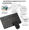 WIRELESS KEYBOARD & MOUSE RECHARGEABLE COMBO BLUETOOTH FOR MOBILE, IPADS, TABLETS, IPHONES, LAPTOP, PC& OTHER DEVICES. 