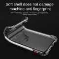 For Xiaomi Redmi 12 4G Transparent Airbag Anti Drop Case Thickened Protective Case for Mi Redmy 12 6.79 inch TPU Silicone Phone Case. 