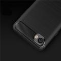 【Miga Plaza】 Back Cover For LG Q6 / Q6 Plus Soft Silicone TPU Phone Case Carbon Fiber Texture Brushed Shell Anti-knock Full Protection Casing. 